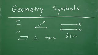 GEOMETRY Basics – Introduction to Common Notations and Symbols