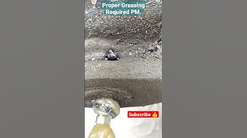 Preventive Maintenance | Machine Proper Greasing Important #shorts #jcb #loader #mechanical #civil