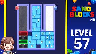 Sand Blocks Level 57 Solution Walkthrough