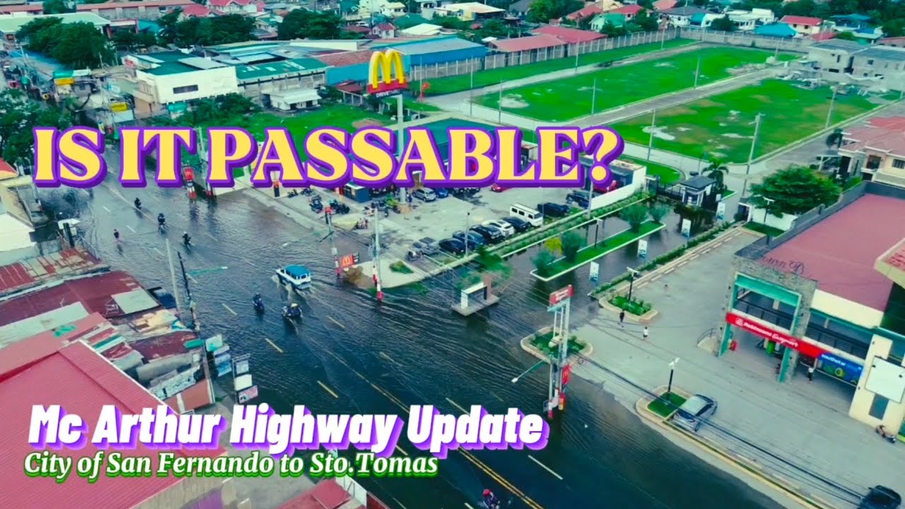 McArthur Highway Flood Update | City of San Fernando to Sto.Tomas | Rusi KRY 150