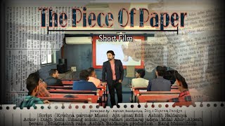The Piece Of Paper || Short Film Trailer || RANGBHUMI FILM || Ashish Baldaniya 