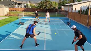 Hyper-Aggressive Pickleball Highlights Professional Pickleball Players vs Rec Players LONG VERSION