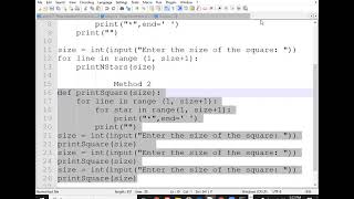 Lecture 8 - Nested for loop in Python