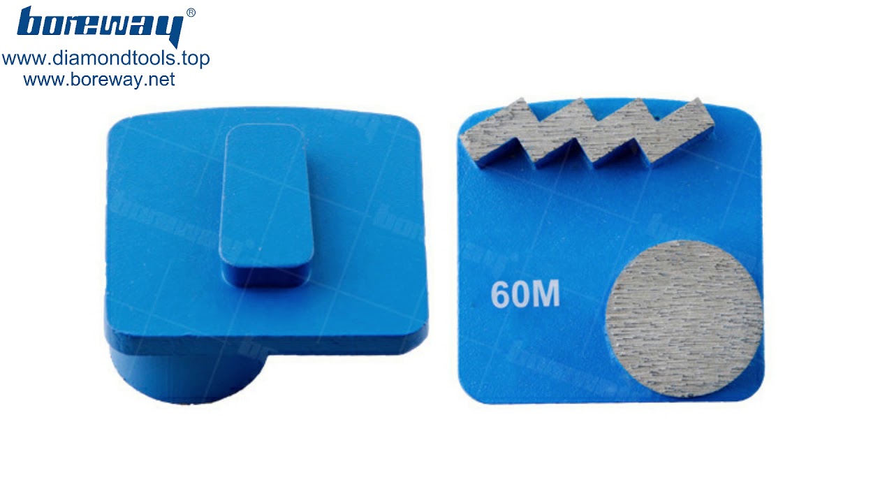 Concrete Grinding Shoes/Bar/Block Diamond Grinding Plate Pads For Floor Machine