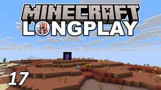 Minecraft Relaxing Longplay (with Commentary) – Ep.17 Nether Roof Access and Library Progress