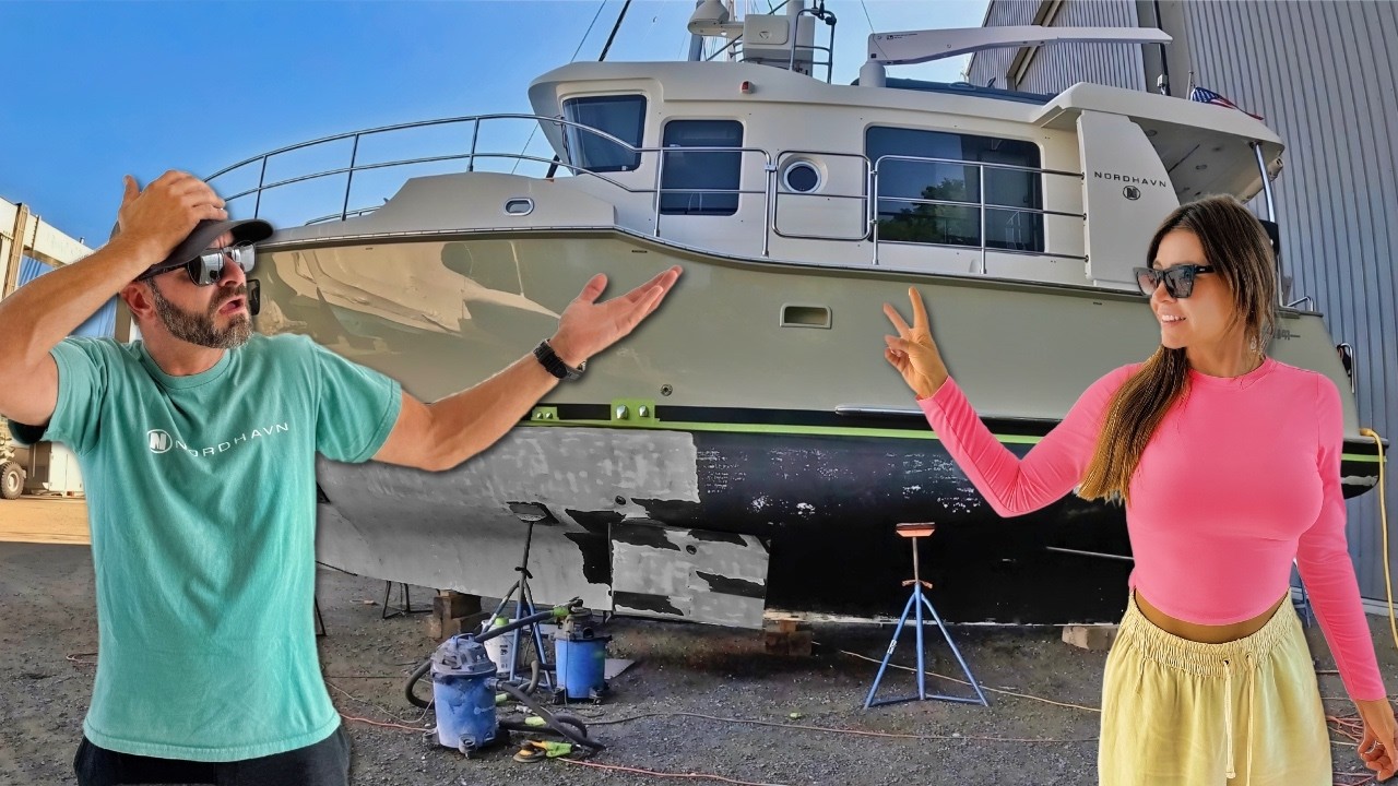 She Left Me High & Dry In The BoatYard | Sailing SOLO | EP50