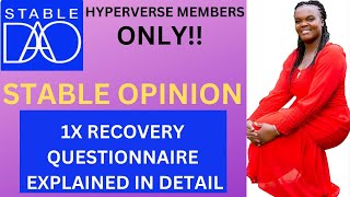 Step-by-Step Guide To Complete HyperVerse 1x Recovery Questionnaire + Claim Free $100