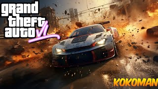 Driving lamborghini car  in GTA 6🔥💯😎 screenshot 5