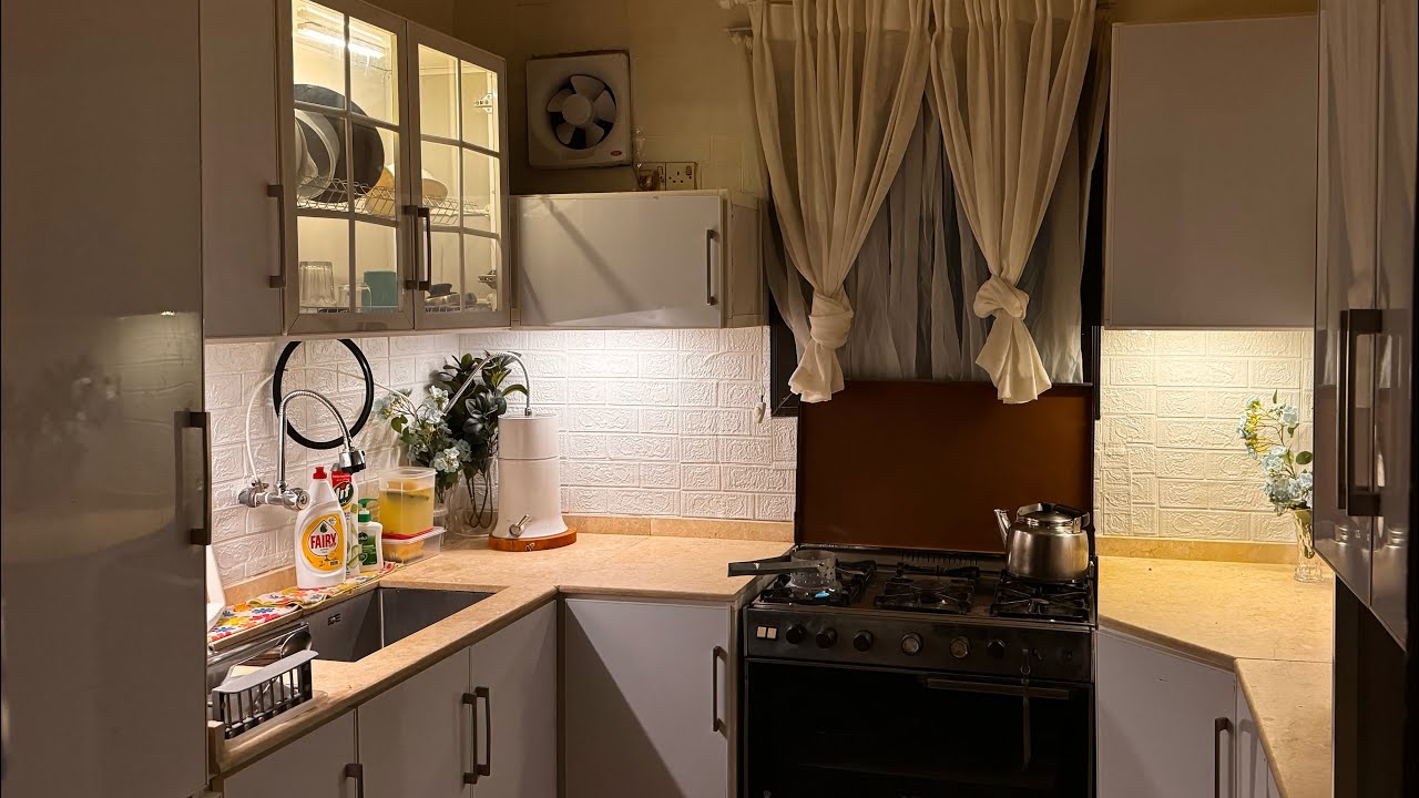 غيرنا مطبخ بيتنا ❤️‍🔥 | we changed our kitchen 👩🏽‍🍳❤️‍🔥