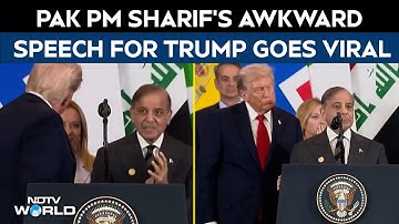 Shehbaz Sharif Speech | Trump Puts Sharif In A Spot, Asks Him To Deliver Speech In Gaza Summit