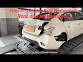 Full Record Of Rear End Accident Maintenance For Nissan Sylphy