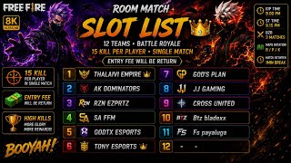 DAILY SCRIMS AK E-SPORTS 🔥 FREE FIRE LIVE GAMEPLAY |VR VENOM YT#freefire #VRVENOMYT #live