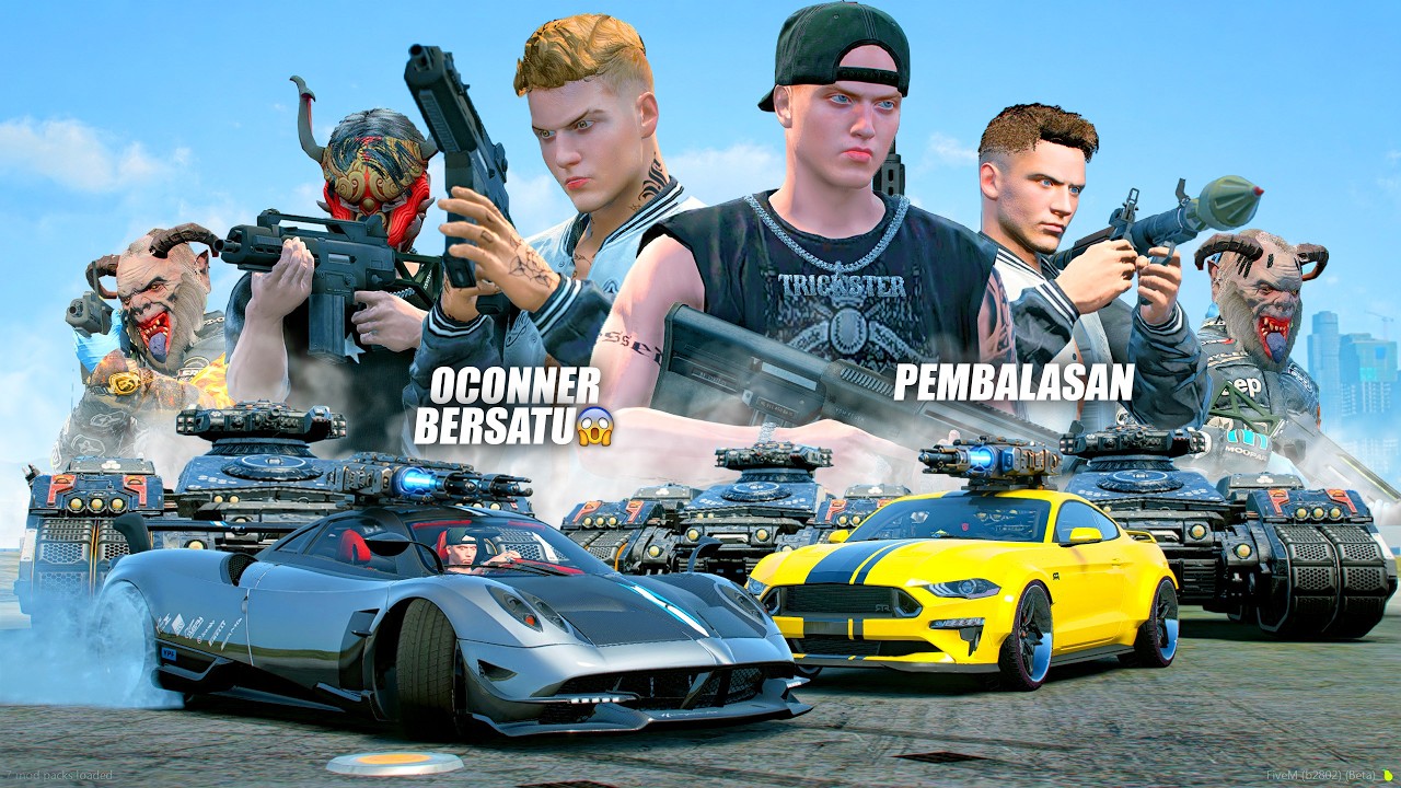 AKSI BESAR KELUARGA OCONNER PEMBALASAN KEPADA PENGHIANAT - GTA 5 ROLEPLAY