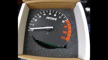 OmniPower 90-91 EF Civic CRX Tachometer Cluster Install
