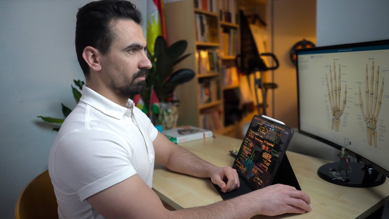 Study with me live.No music-42 days challenge.20th day.Promodoro 90/15 session ادرس معي