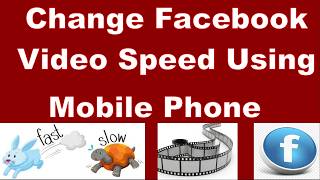 Как изменить скорость видео в Facebook на мобильном телефоне screenshot 3