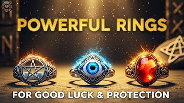 The 7 Most POWERFUL Rings for GOOD LUCK and PROTECTION