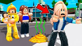 Mi FAN LOCA SE HIZO POPO y no se Siente Bien en Brookhaven Roblox!!
