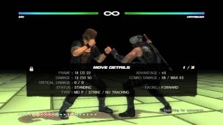 Dead or alive 5 Last Round: New Ein tech.