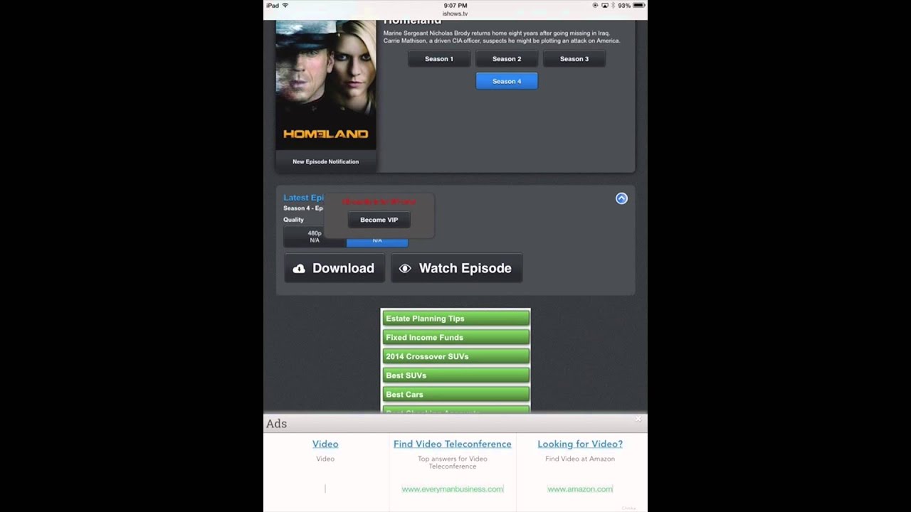 Extra- Watch/Download Tv show free(IPAD/IPHONE/IPOD) Tutorial