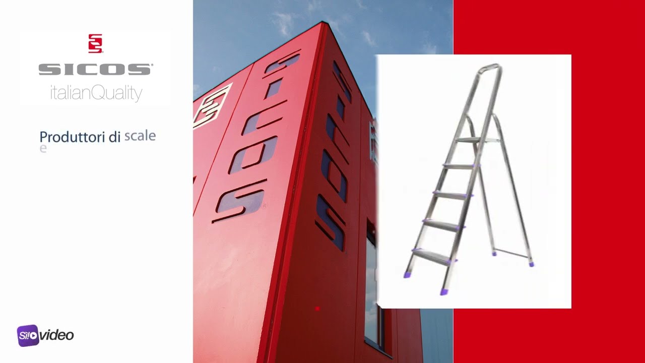 Scala in alluminio "Domina" - SICOS Italian Quality