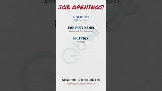 Latest Remote SEO Executive Job Opening 2026 | SpectronX Technologies