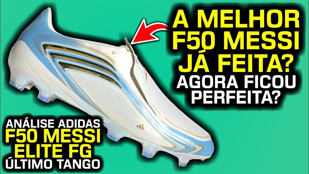 Messi's Last World Cup Boot! - Adidas F50 Messi Elite El Último