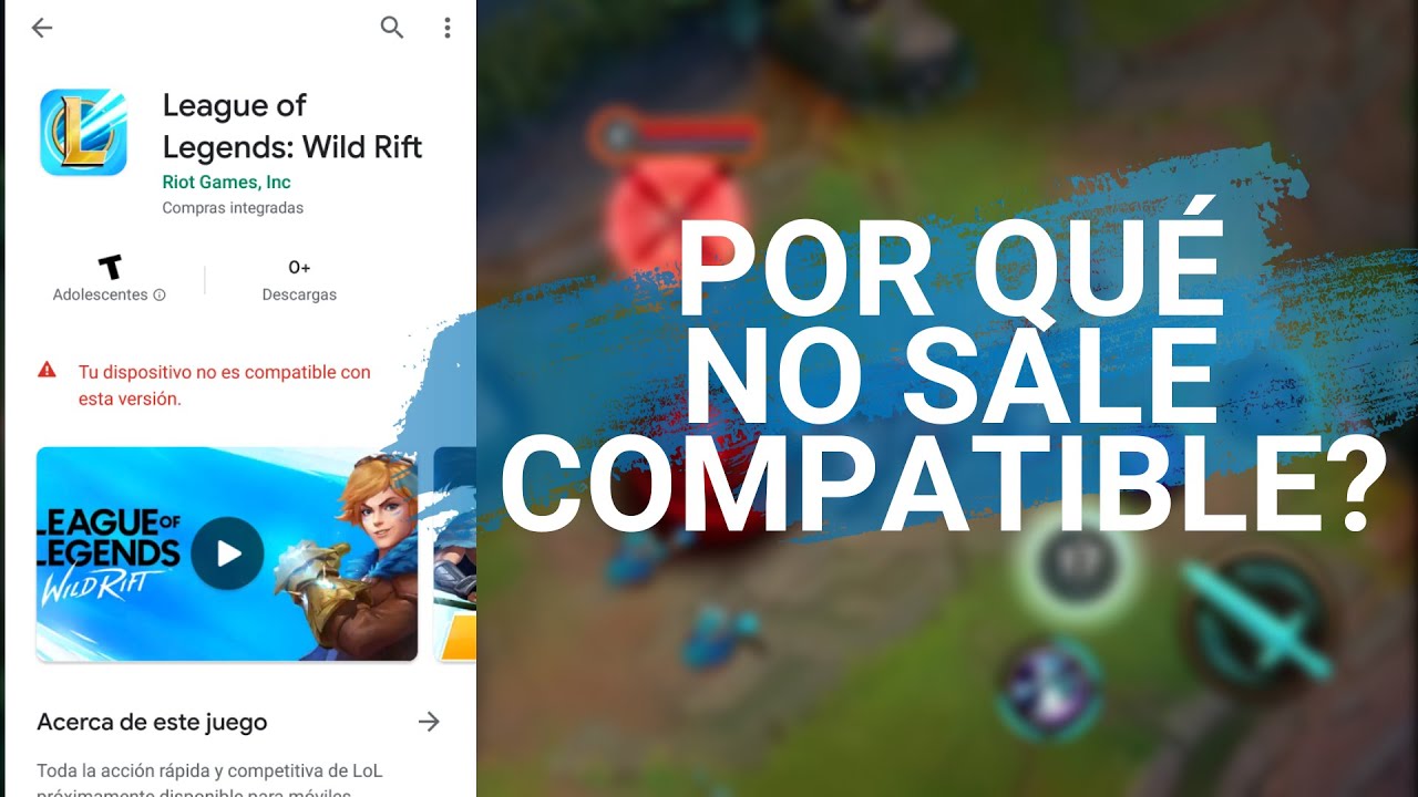 League of Legends: Wild Rift - Requisitos y móviles compatibles