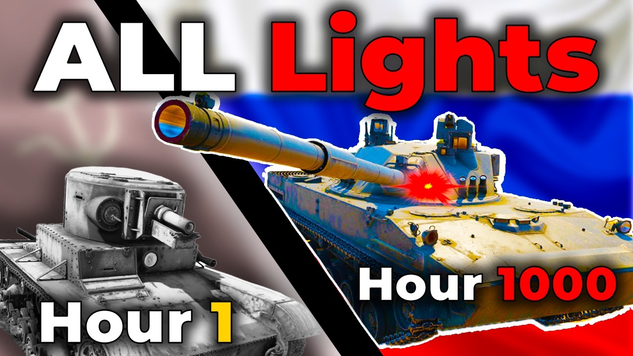 The ENTIRE Russian Light Tank Line 💥 || 5 Kills With Each