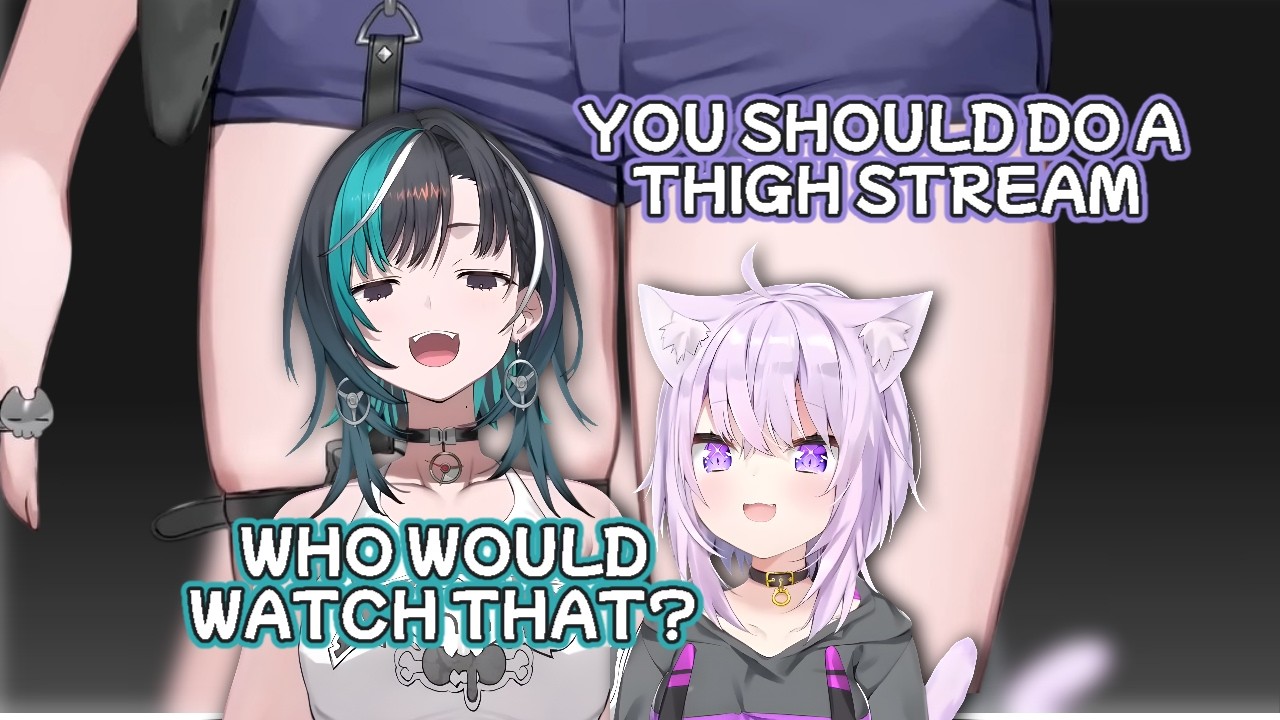 Okayu is planting weird ideas in Chihaya's head【Hololive】