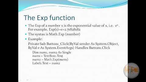 Visual Basic-Math Functions#14