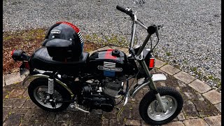 Rare 1973 Harley Davidson Aermacchi X90 running