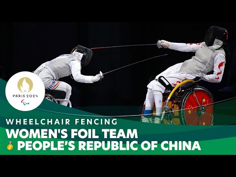 🇨🇳🔥 Unstoppable! China Takes Gold in Women’s Team Foil at #Paris2024