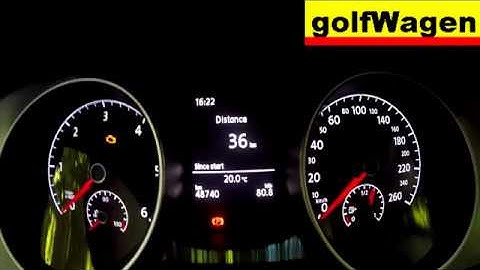 Big digital speedometer disabling/enabling on VW Golf 7 /VCDS-VAG coding/