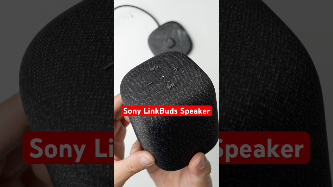 Sony LinkBuds Speaker: a Cute, Portable Bluetooth Speaker with a
