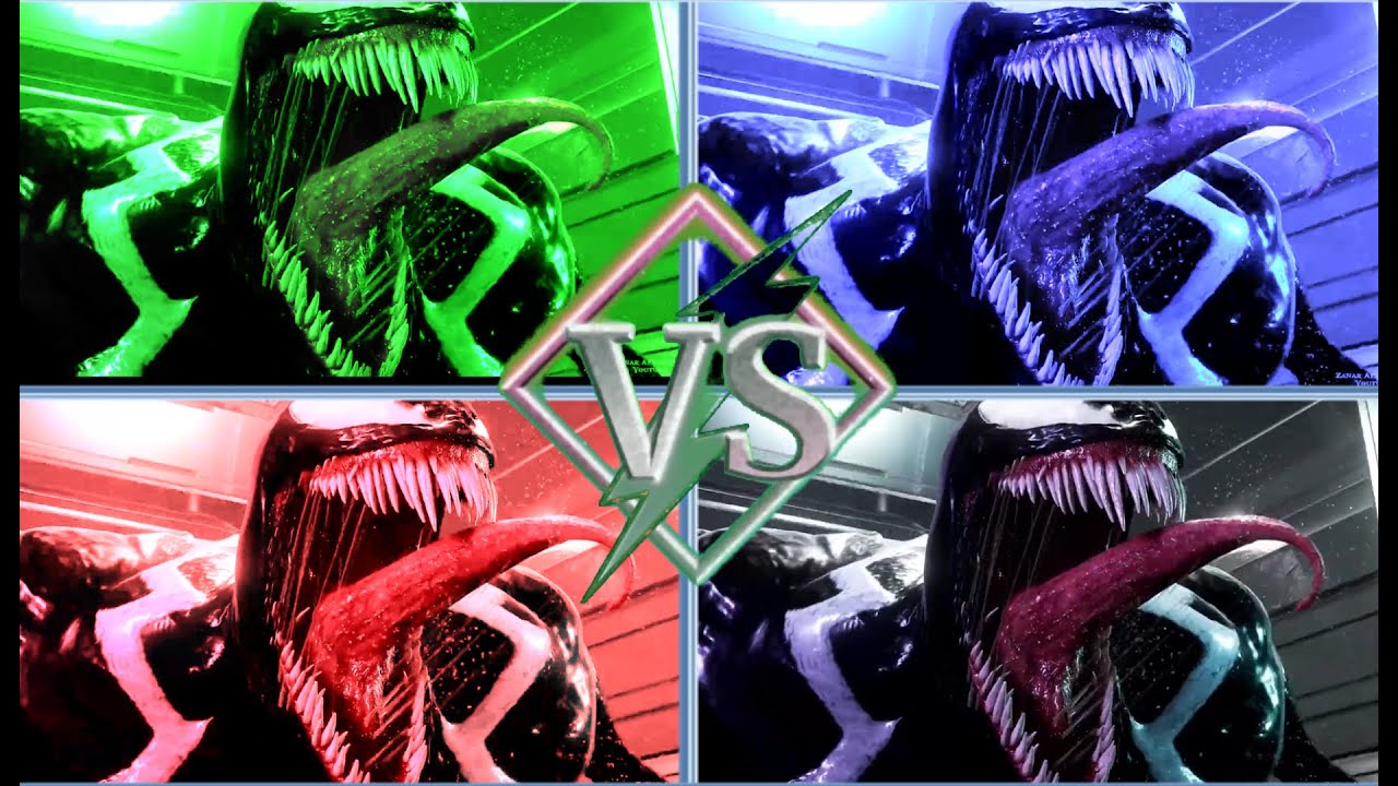 VENOM 🆚 4-COLORS 🆚 4-COFFINDANCE Remix - Tiles Hop Challenge 🎸🎹