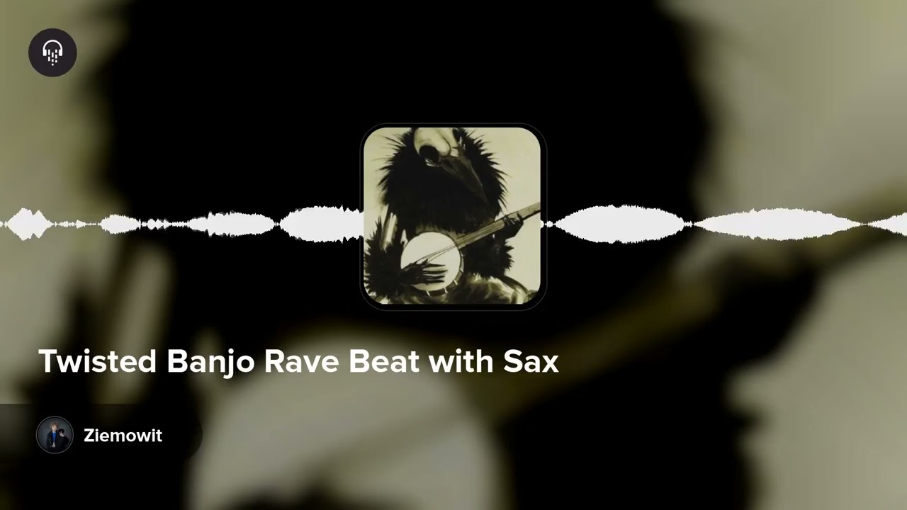 Twisted Banjo Rave Beat with Sax