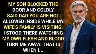 My Son Suddenly Blocked The Doorway With Both Arms | Calm Dad Story