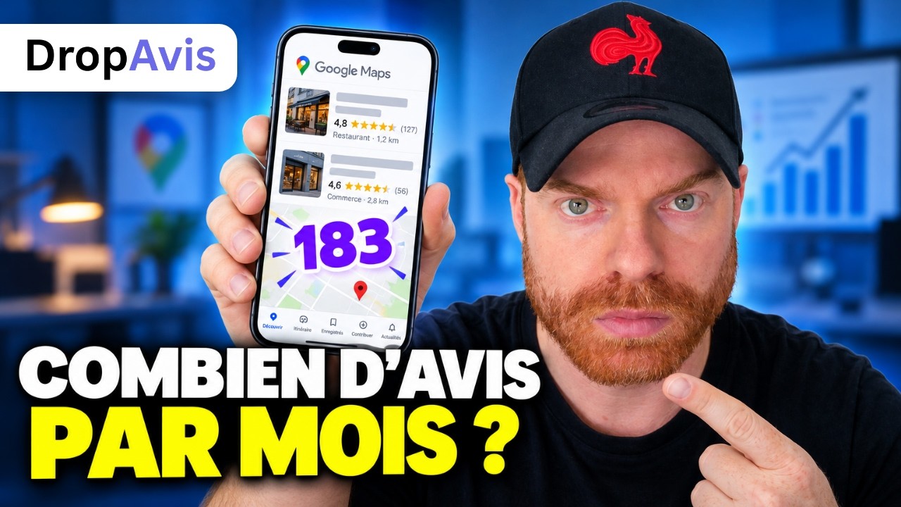 Vidéo DropAvis : comparer ses avis Google à ceux d'un concurrent avec l'outil gratuit