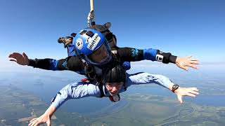 Donovan's skydiving adventure