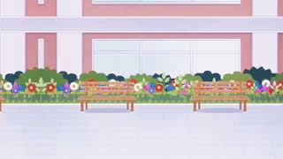 Gacha Moving Background School Grounds After Noon