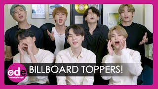 BTS: Topping Billboard Hot 100 is &quot;A Dream Come True!&quot;