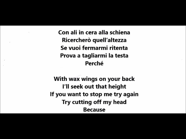 Maneskin Zitti E Buoni Lyrics English Translation Italy Eurovision 2021 Youtube