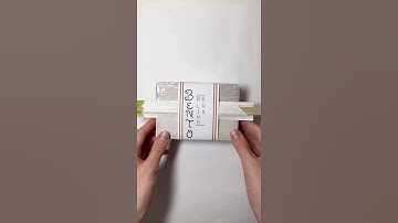 BENTO BLIND BOX paper diy 🍱 #diycrafts #papercraft #creativity #unboxing