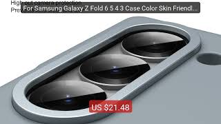 For Samsung Galaxy Z Fold 6 5 4 3 Case Color Skin Friendly Matte El... — Top Rated 2026 | Buy Now!