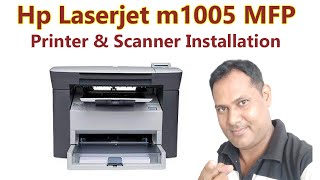 Hp Laserjet m1005 Printer & Scanner Driver installation || How To Download Driver hp m1005