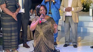 Congs! Baby Gloria’s mother appreciates Son -in Law for loving her daughter Baby Gloria on wedding 