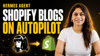Hermes Agent on  Shopify: This FREE AI Writes Your Blog Posts