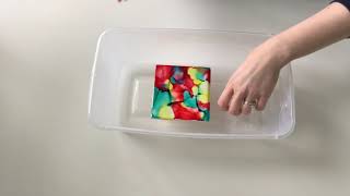 Take-and-Make Kit: Sharpie Art Coaster