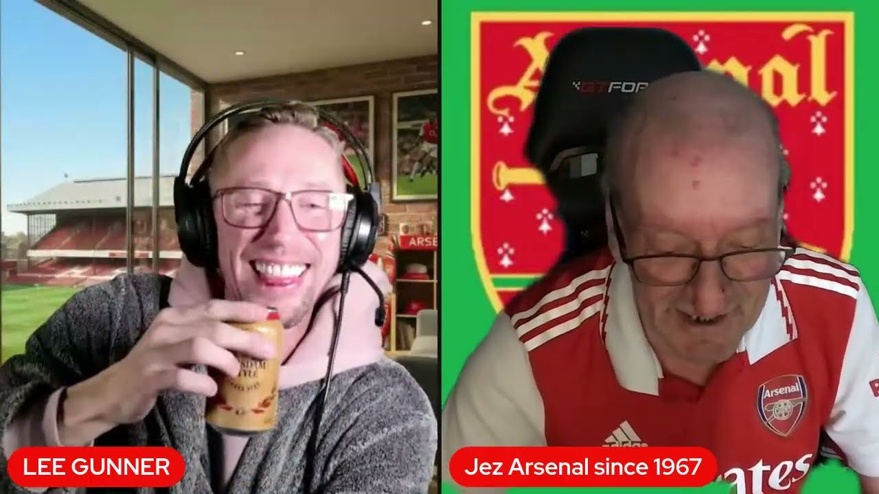 ARSENAL 2-1 BONNIEBLUECO (HAPPY JEZ FAN CAM) GOOD WIN @JezisArsenal1967